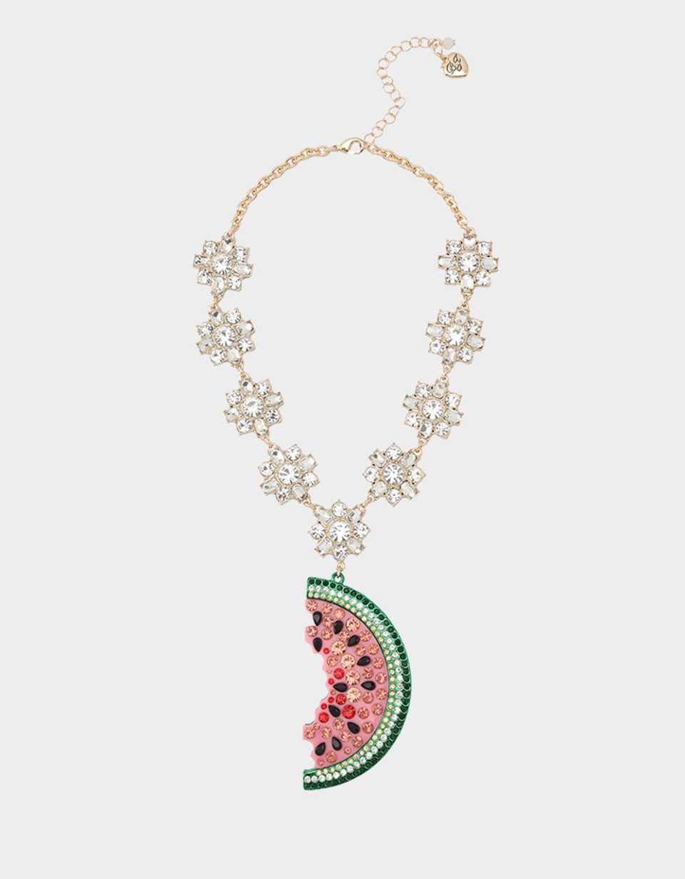 BETSEYS BACKYARD WATERMELON PENDANT MULTI
